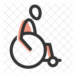 256x256 Disabled Icon Of Colored Outline Style