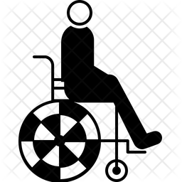 256x256 Disabled Icon Of Glyph Style