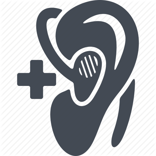 512x512 An Ear, Apparatus, Disabled, Hearing Aid Icon
