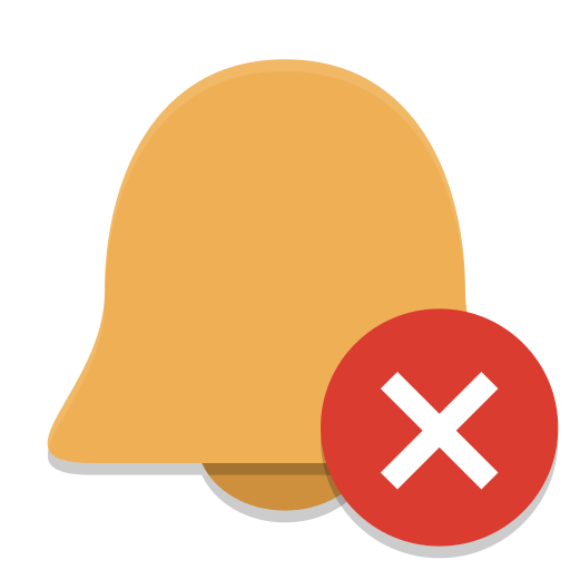 512x512 Notification Disabled Icon Papirus Status Iconset Papirus