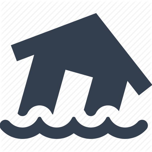 512x512 Apocalypse, Catastrophe, Disaster, Flood, House, Insurance