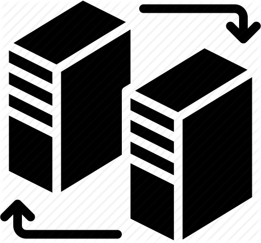 512x477 Backup, Data, Disaster, Recovery, Replication Icon