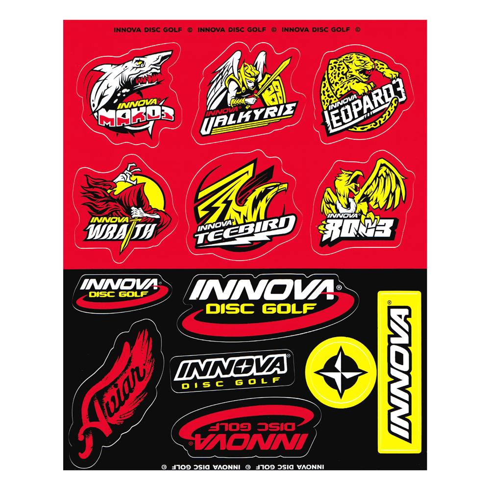 Innova Disc Golf Icon Sticker Sheet Gotta Go Gotta Throw 1000x1000 Innova Disc Golf Icon Sticker Sheet Gotta Go Gotta Throw