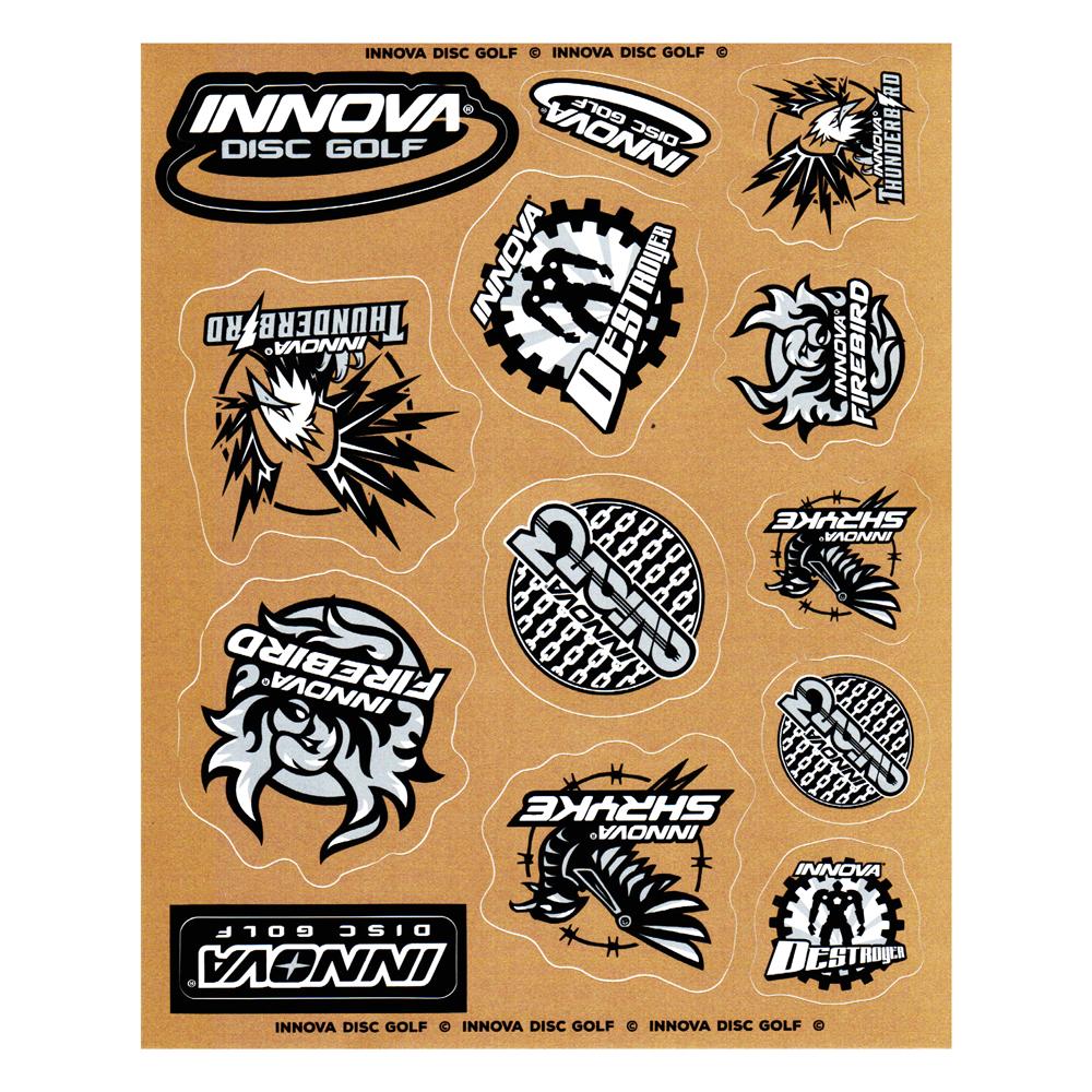 Innova Disc Golf Icon Sticker Sheet Gotta Go Gotta Throw 1000x1000 Innova Disc Golf Icon Sticker Sheet Gotta Go Gotta Throw
