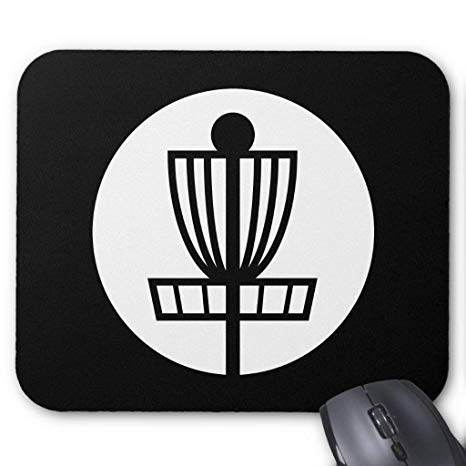 Disc Golf Basket Icon Mouse Pad Office Products 466x466 Disc Golf Basket Icon Mouse Pad Office Products