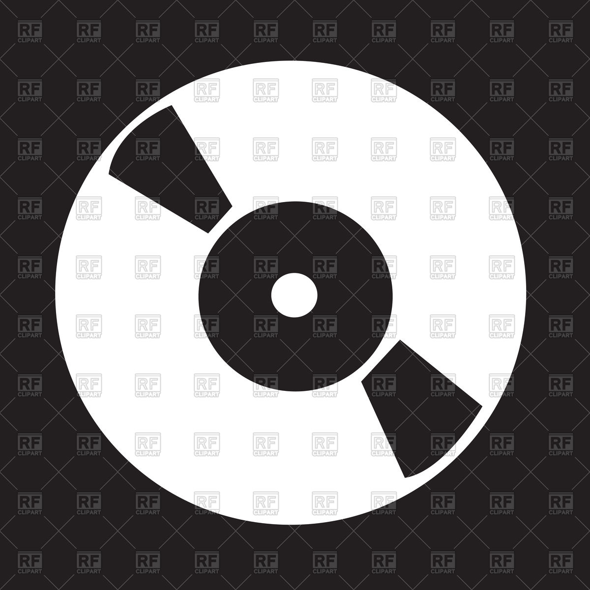 1200x1200 Retro Vinyl Record Icon