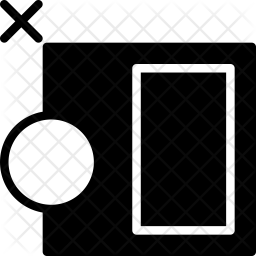 256x256 Discard Icon Of Glyph Style