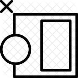 256x256 Discard Icon Of Line Style