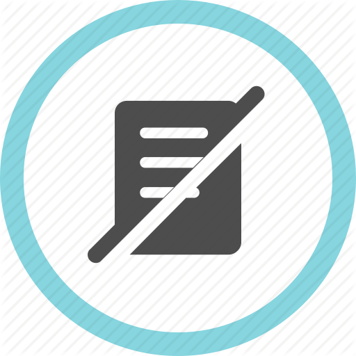 512x512 Cancel, Close, Delete, Discard, File, Order, Void Icon