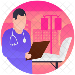 256x256 Discharge Patient Icon Of Rounded Style