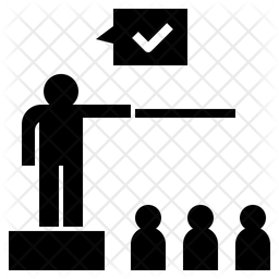 256x256 Discipline Icon Of Glyph Style