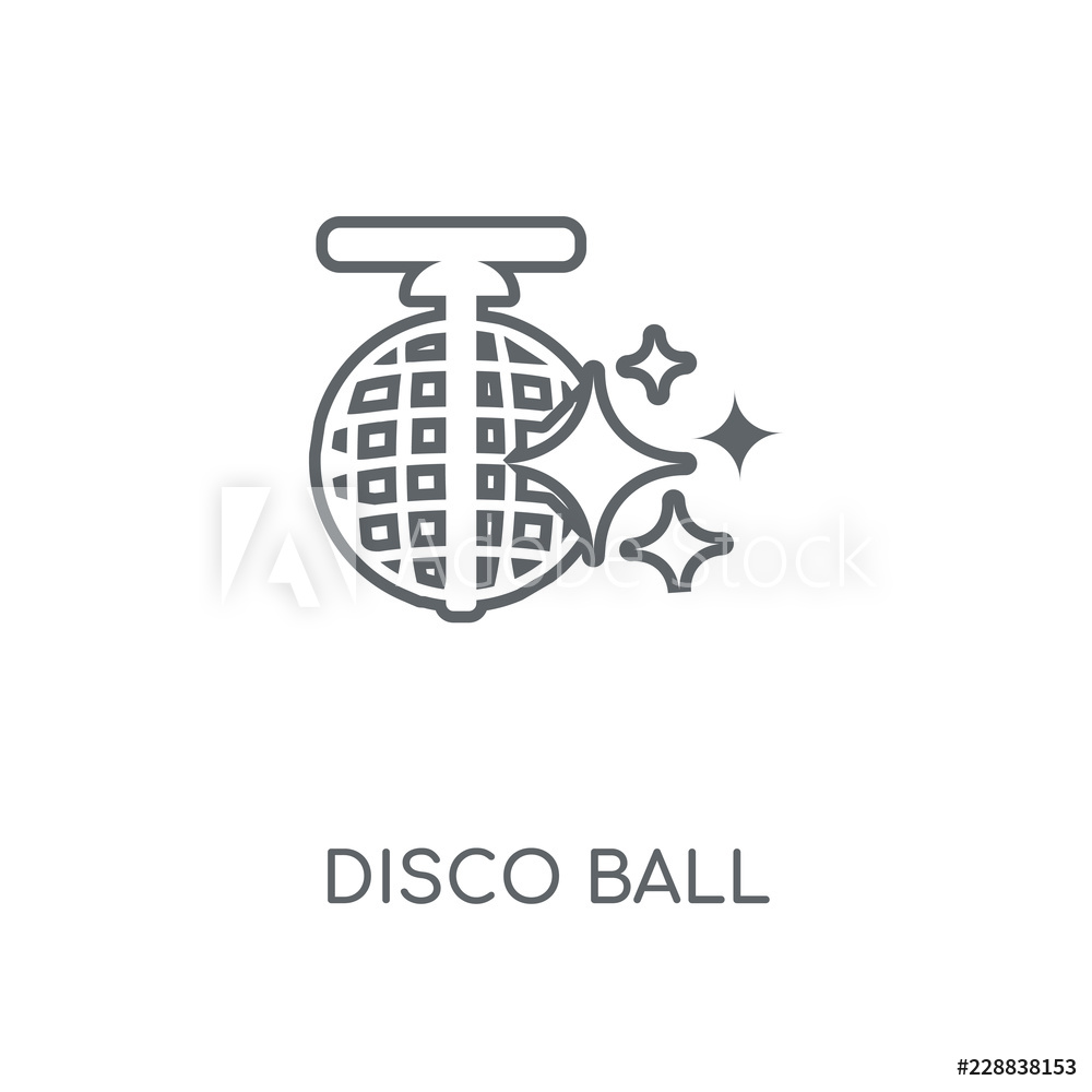 1000x1000 Photo Art Print Disco Ball Icon Europosters
