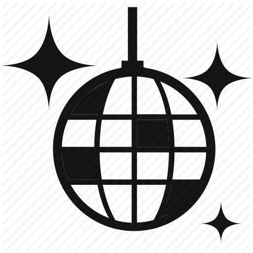 512x512 Club, Clubbing, Dancing, Disco Ball, Party Icon