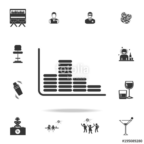 500x500 Sound Icon Detailed Set Of Night Club And Disco Icons Premium