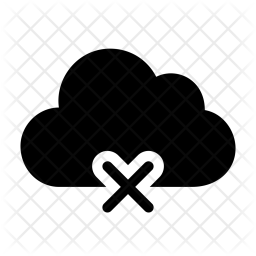 256x256 Disconnect Icon Of Glyph Style