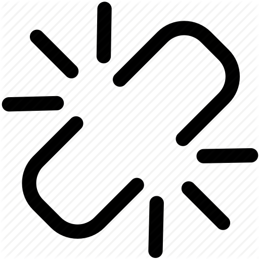 512x512 Break, Chain, Disconnect, Snap, Unlink Icon