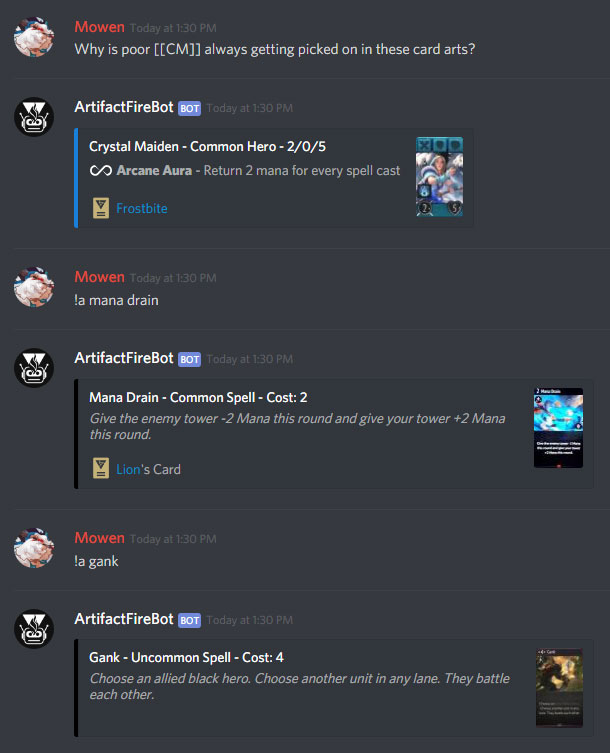 610x753 Artifact Discord Bot