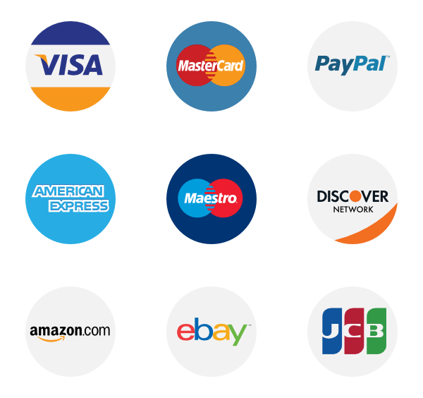 600x564 Credit Card Icon Packs