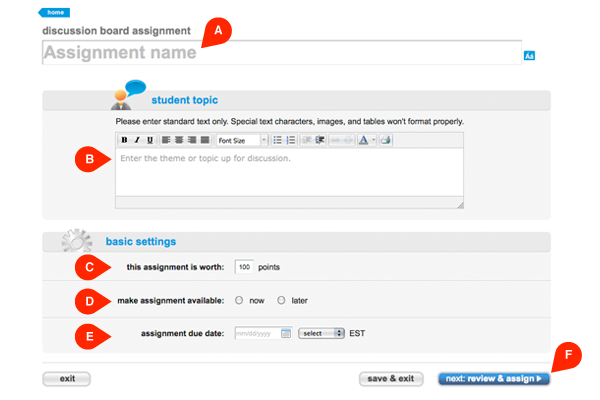 600x400 Create Discussion Board Assignments Dsa Connect Success Academy
