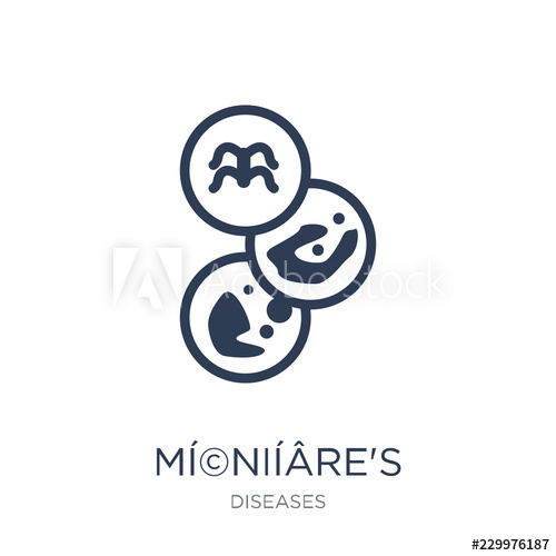 500x500 Disease Icon Trendy Flat Vector Disease