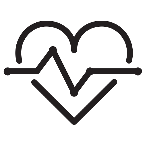 512x512 Medical, Graph, Medicine, Heart, Disease Icon