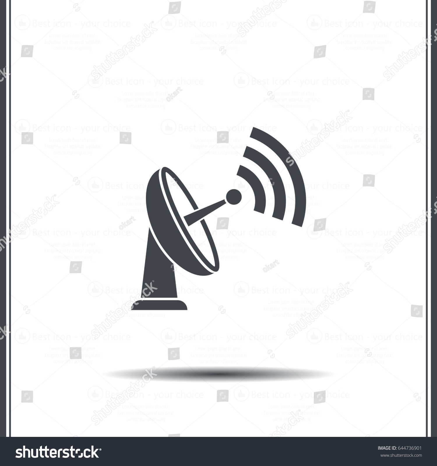 1500x1600 Dish Tv Icon