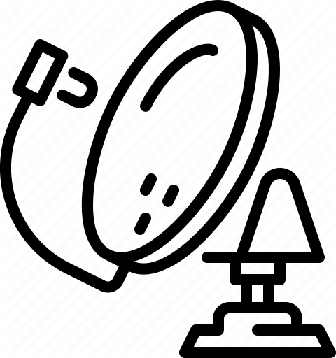 480x512 Antenna, Communication, Dish, Satellite, Satellite Dish, Tv Icon