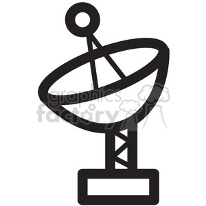 300x300 Radar Dish Vector Icon Clipart Royalty Free Gif, Png