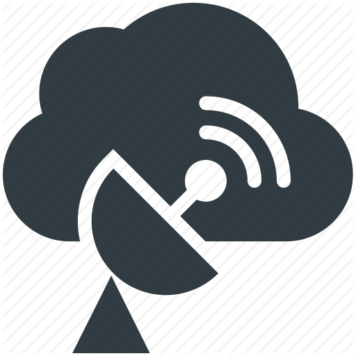 512x512 Cloud Technology, Satellite Dish, Space Antenna, Wireless