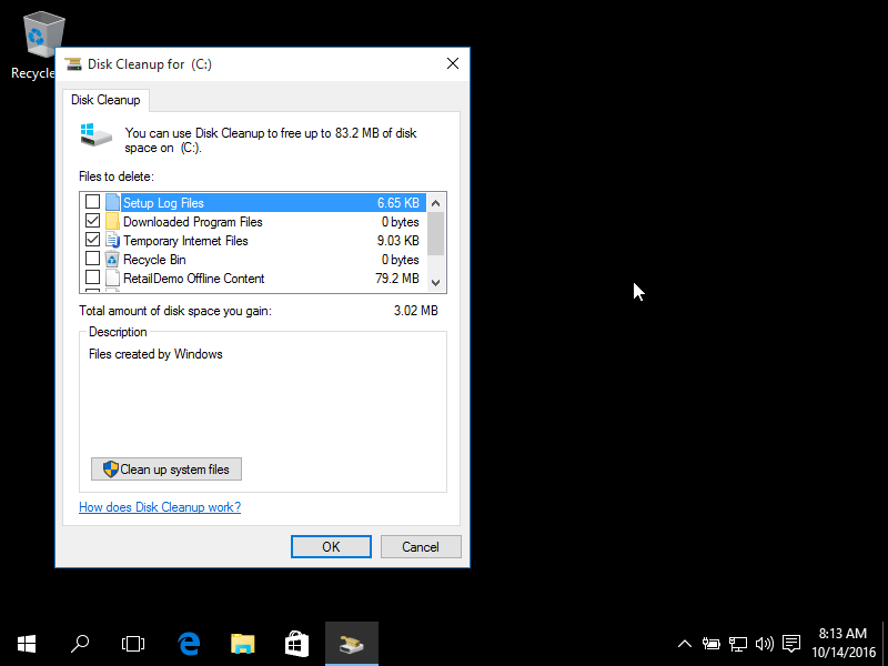 800x600 Disk Cleanup Guide For Windows Xp, Vista