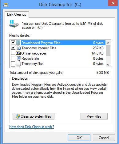 387x470 How To Run Disk Cleanup In Windows