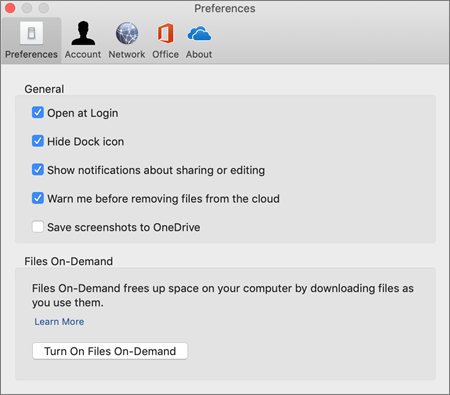 450x395 Save Disk Space With Onedrive On Demand For Mac