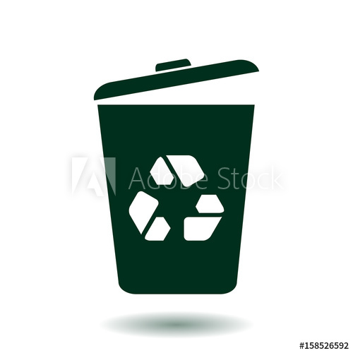 500x500 Trash Can Icon Delete, Move To Trash, Clear The Disk Space