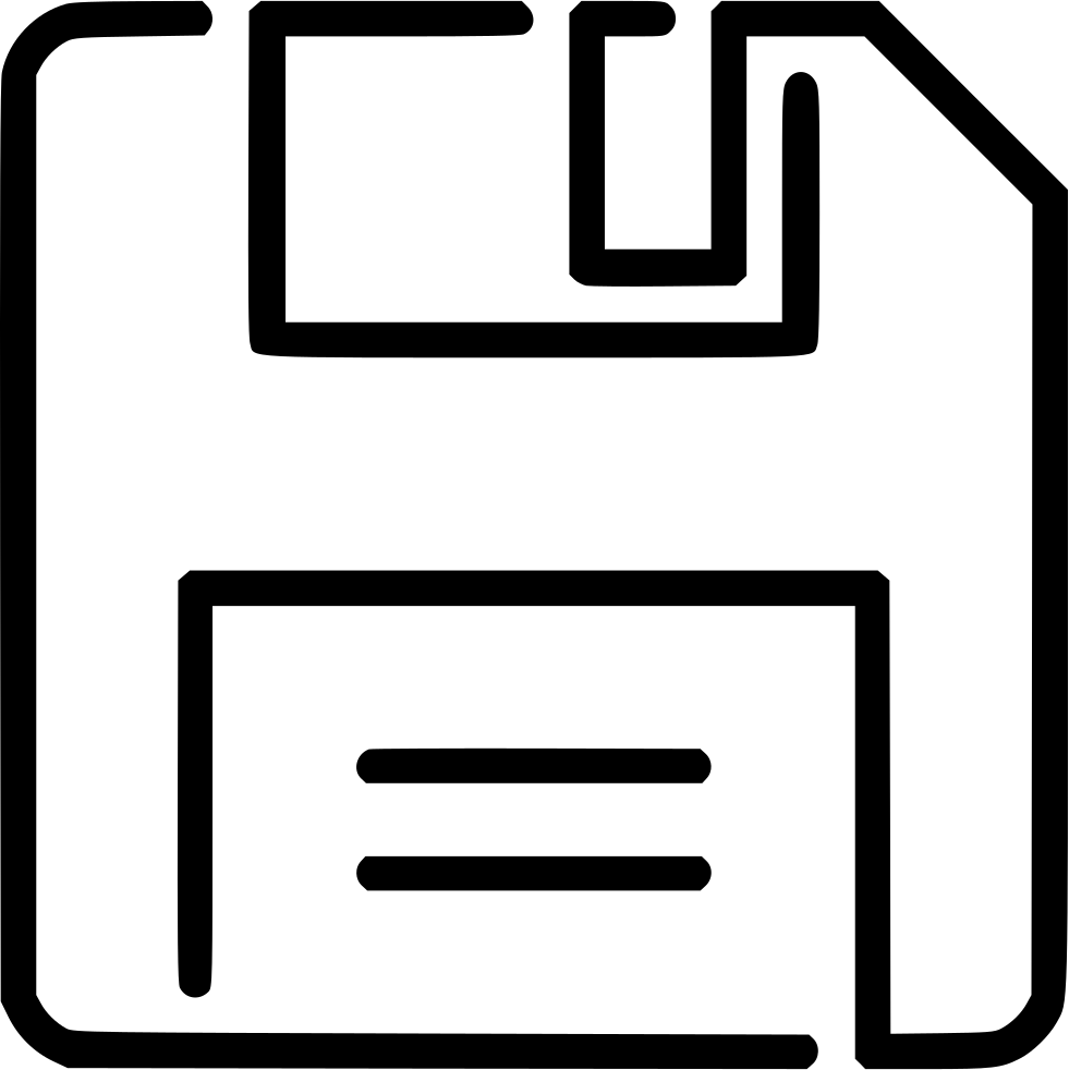 981x982 Diskette Png Icon Free Download