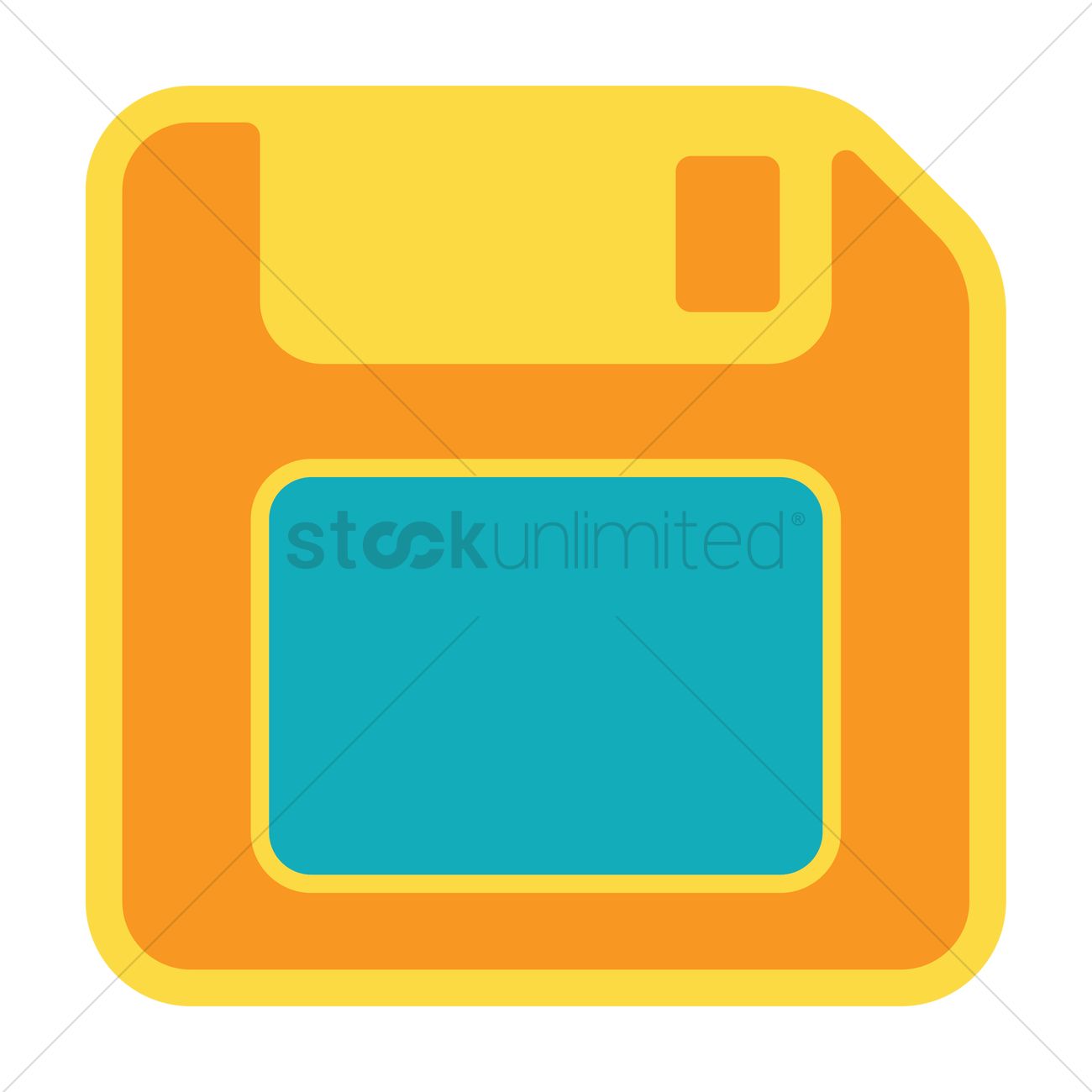 1300x1300 Diskette Icon Vector Image