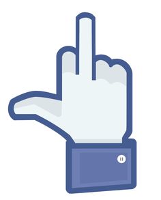 Dislike Facebook Icon