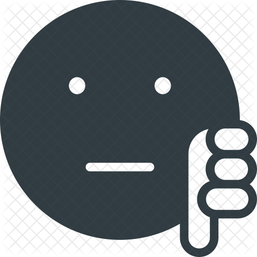 512x512 Dislike Icon Of Glyph Style