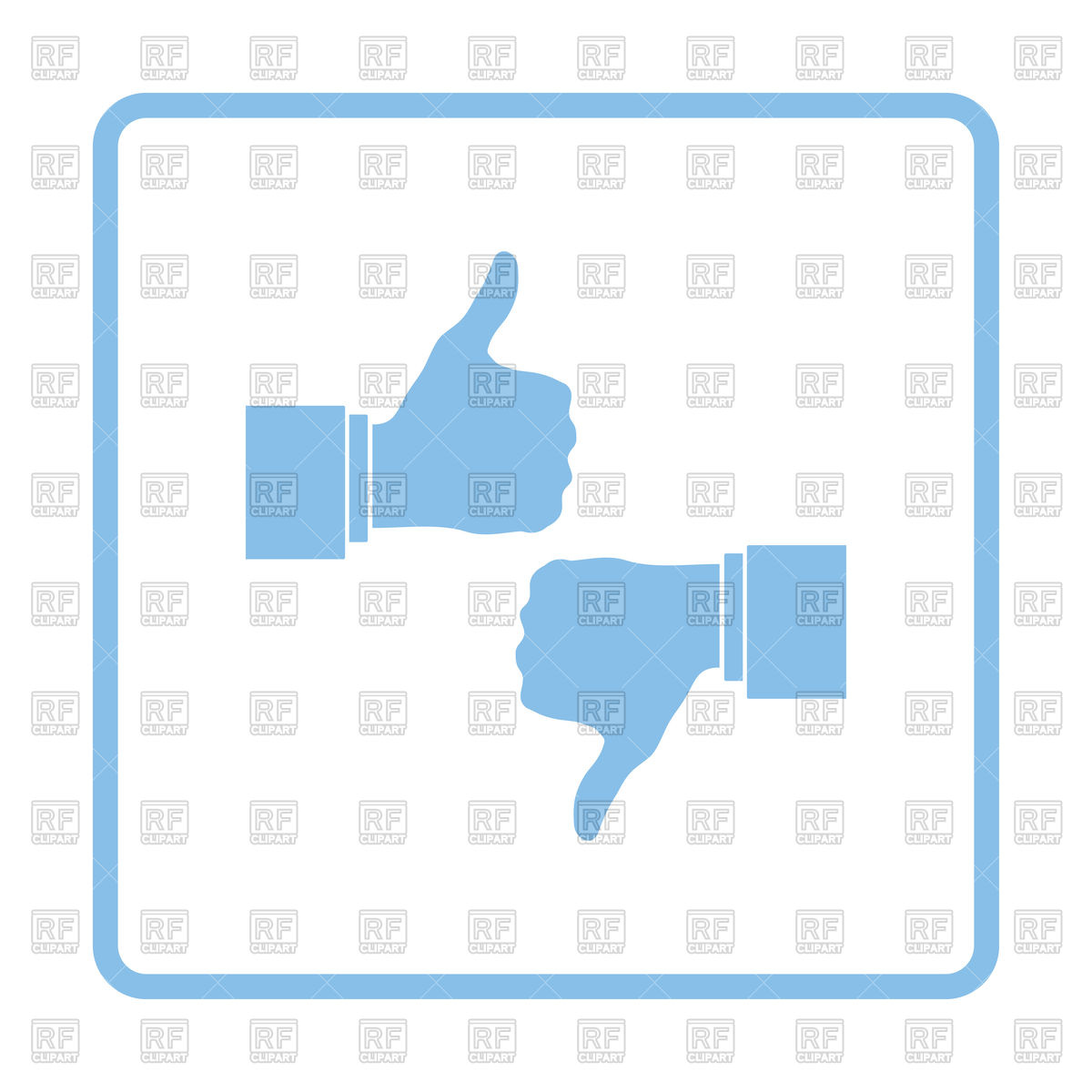 1200x1200 Like And Dislike Icon Vector Image Of Icons And Emblems Angelp