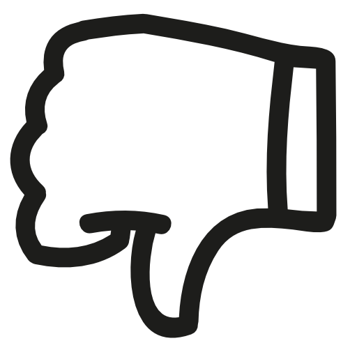 512x512 Thumb, Dislike, Finger Flat Icon Free Flat Icons All Shapes