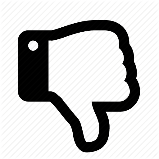 512x512 Dislike, Down, Thumbs Icon