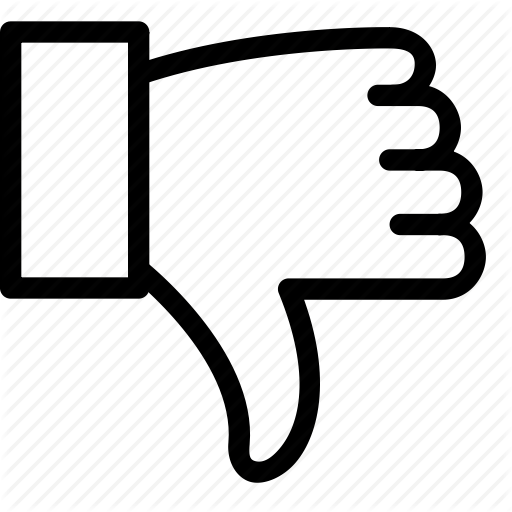 512x512 Dislike, Thumbs Down Icon