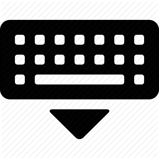 512x512 Computer, Dismiss, Down, Keyboard, Remove, Resign, Virtual Icon