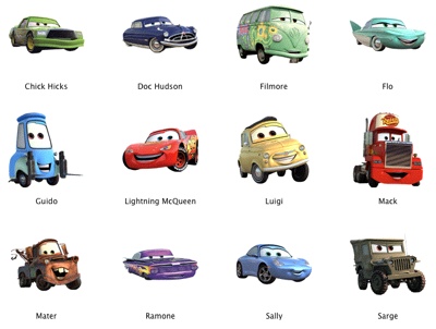 400x302 Disney Cars Icon Images