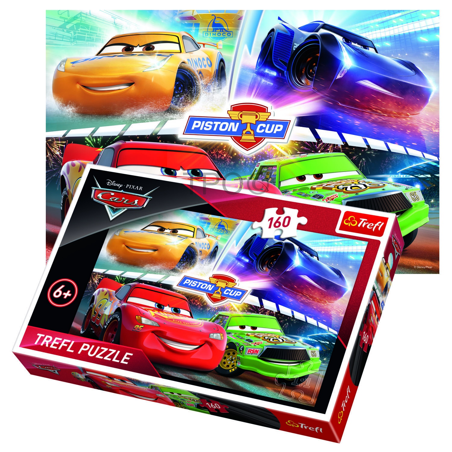1500x1500 Trefl Piece Kids Boys Disney Pixar Lighting Mcqueen Cars