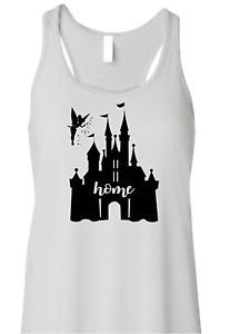 Racerback Tank Tee Disney Castle Home Tink Icon Disneyland World 207x300 Racerback Tank Tee Disney Castle Home Tink Icon Disneyland World