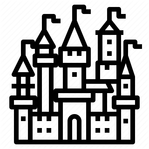 Castle, Disney, Tower Icon 512x512 Castle, Disney, Tower Icon