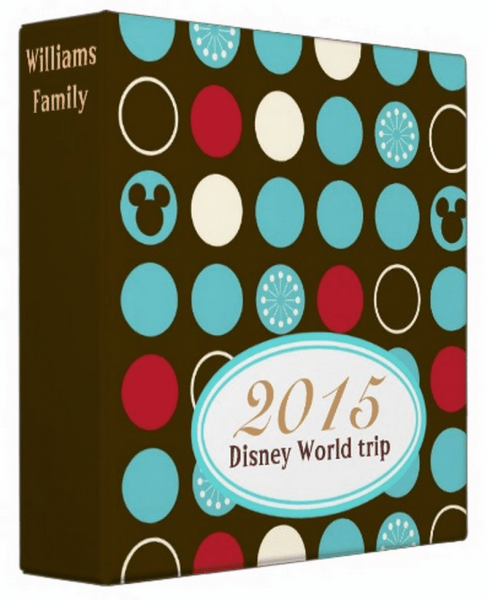 487x600 Disney World Binder Builder