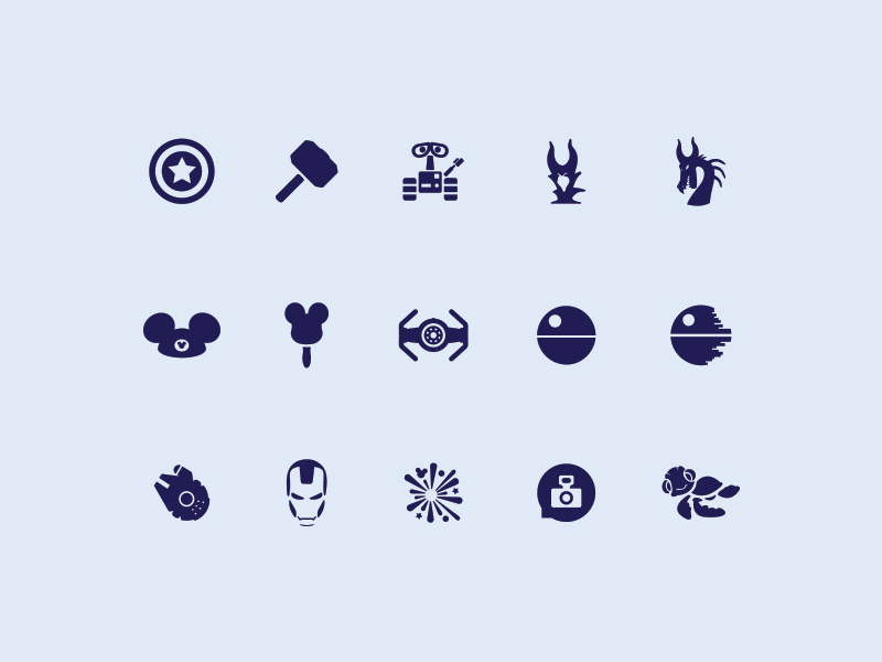 800x600 Disney Icon Set