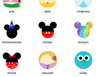202x158 Disney Icons On Behance