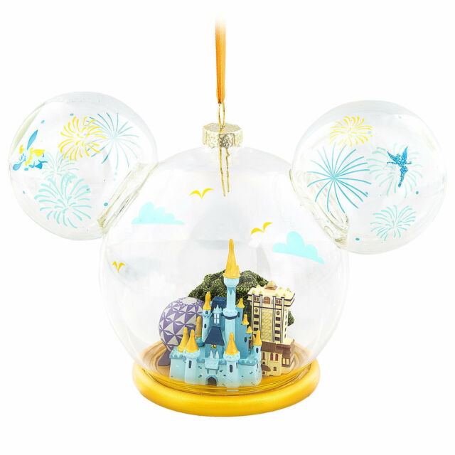 Red Walt Disney World Mickey Mouse Icon Ball Ornament Parks 640x640 Red Walt Disney World Mickey Mouse Icon Ball Ornament Parks